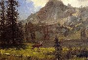 Albert Bierstadt Call Of The Wild Albert Bierstadt